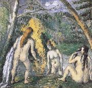 Paul Cezanne Three Bathers (mk35) Spain oil painting artist